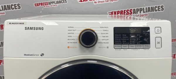 Used Samsung 24" Electric Stackable Dryer DV22K6800EW/AC SKU: EA23165 For Sale