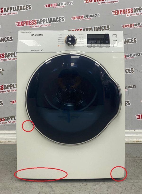 Used Samsung 24" Electric Stackable Dryer DV22K6800EW/AC SKU: EA23165 For Sale