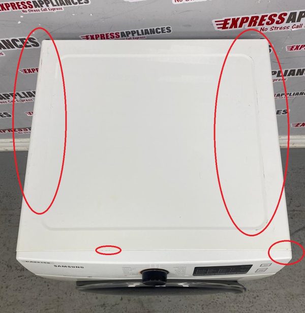 Used Samsung 24" Electric Stackable Dryer DV22K6800EW/AC SKU: EA23165 For Sale