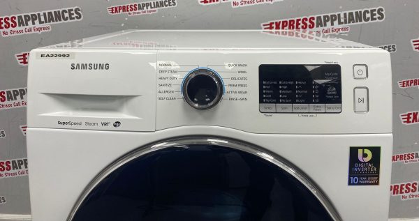 Used Samsung 24" Front Load Washing Machine WW22K6800AW/A2 For Sale