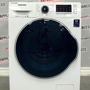 Used Samsung 24" Front Load Washing Machine WW22K6800AW/A2 SKU: EA22940 For Sale