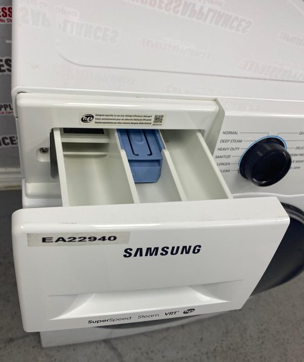 Used Samsung 24" Front Load Washing Machine WW22K6800AW/A2 SKU: EA22940 For Sale