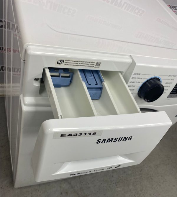 Used Samsung 24" Front Load Washing Machine WW22K6800AW/A2 SKU: EA23118 For Sale