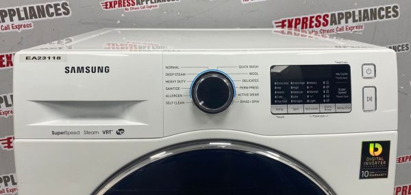 Used Samsung 24" Front Load Washing Machine WW22K6800AW/A2 SKU: EA23118 For Sale