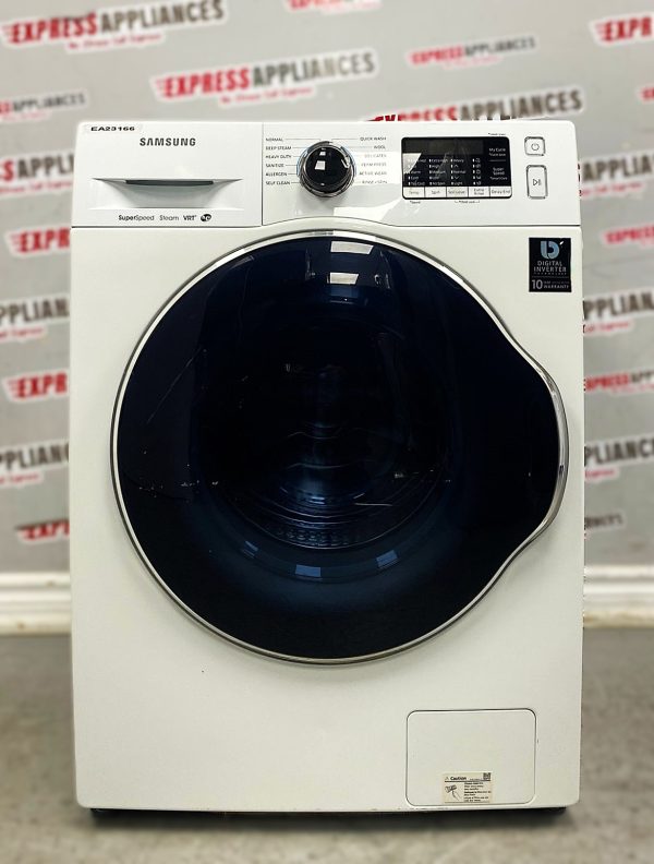 Used Samsung 24" Front Load Washing Machine WW22K6800AW/A2 SKU: EA23166 For Sale