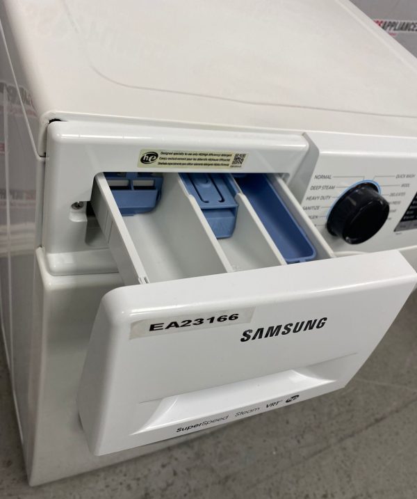 Used Samsung 24" Front Load Washing Machine WW22K6800AW/A2 SKU: EA23166 For Sale