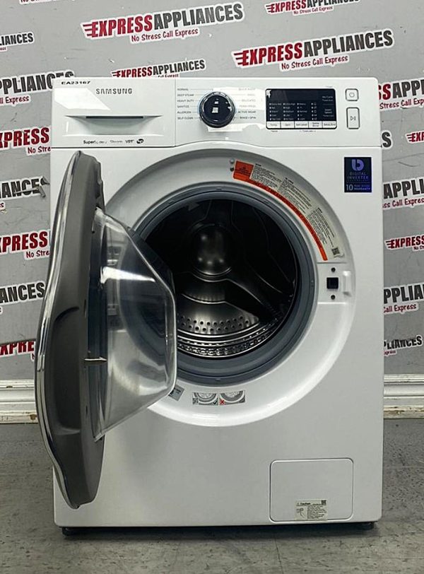 Used Samsung 24" Front Load Washing Machine WW22K6800AW/A2 SKU: EA23167 For Sale