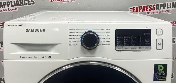 Used Samsung 24" Front Load Washing Machine WW22K6800AW/A2 SKU: EA23167 For Sale