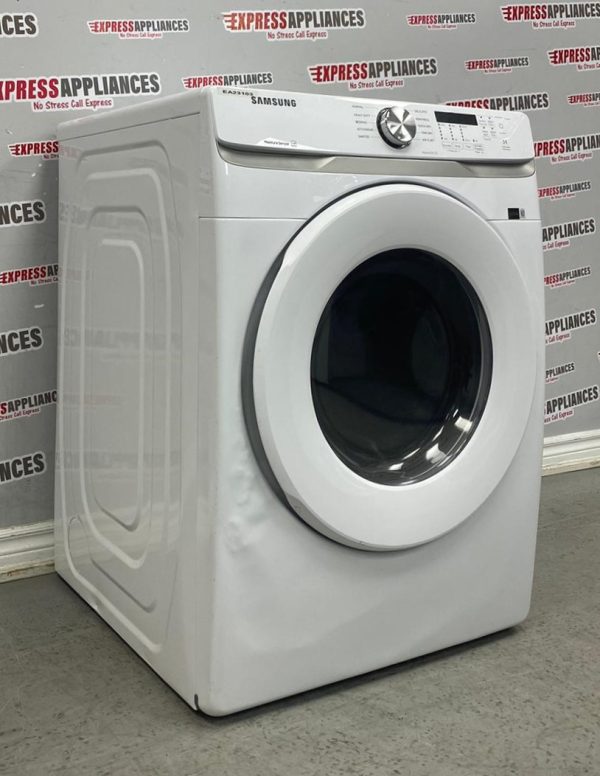 Used Samsung 27” Electric Stackable Dryer DVE45T6005W/AC For Sale