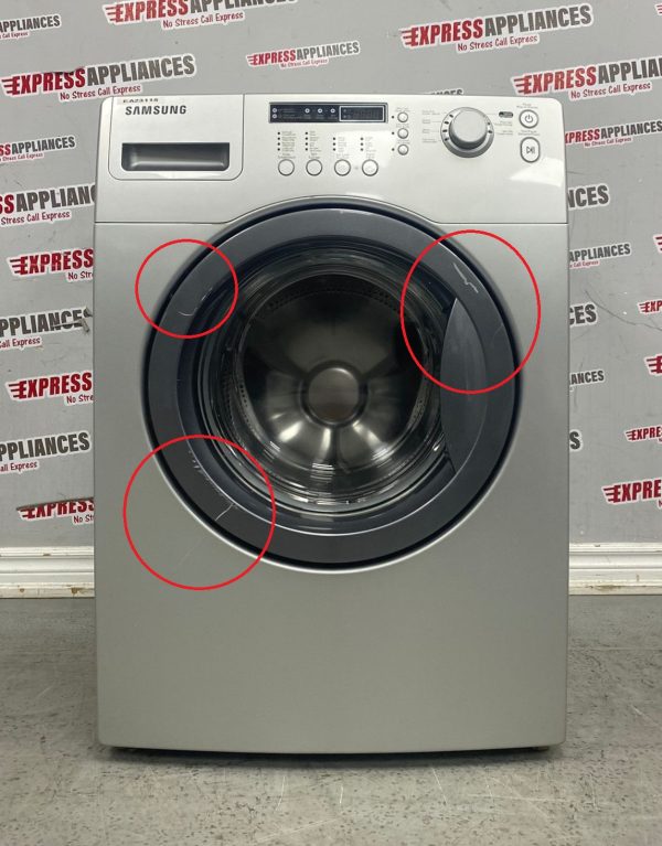 Used Samsung 27” Front Load Washing Machine WF203ANS/XAC For Sale