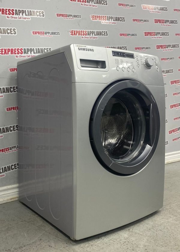 Used Samsung 27” Front Load Washing Machine WF203ANS/XAC For Sale