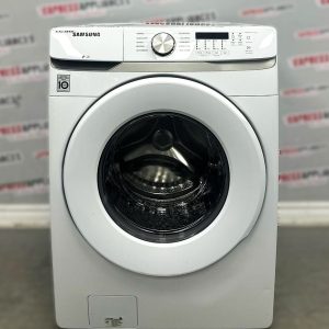 Used Samsung 27” Front Load Washing Machine WF45T6000AW/A5 For Sale