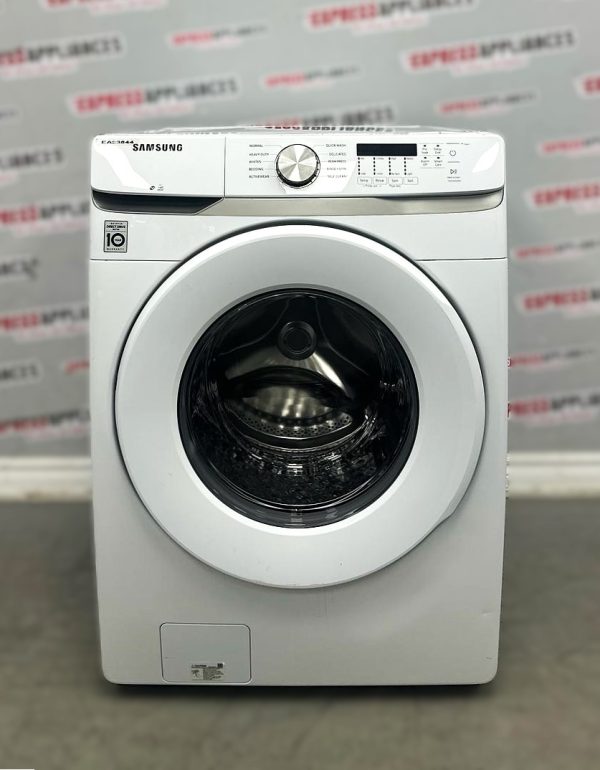 Used Samsung 27” Front Load Washing Machine WF45T6000AW/A5 For Sale