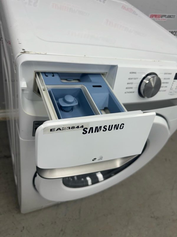 Used Samsung 27” Front Load Washing Machine WF45T6000AW/A5 For Sale