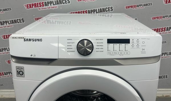 Used Samsung 27” Front Load Washing Machine WF45T6000AW/A5 For Sale