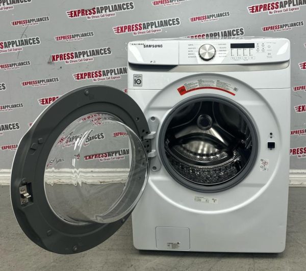 Used Samsung 27” Front Load Washing Machine WF45T6000AW/A5 For Sale