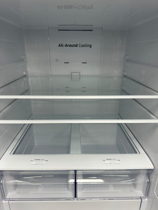 Used Samsung 30” French Door Refrigerator RF22A4111SR For Sale