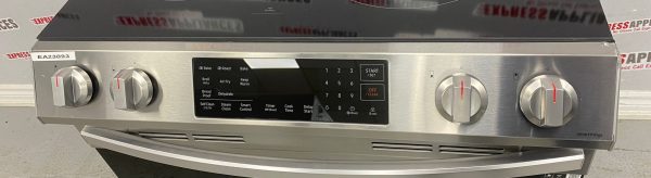 Used Samsung 30” Slide-In Glass Top Stove NE63T8311SS/AC For Sale