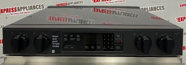 Used Samsung 30” Slide-In Glass Top Stove NSE6DG8100SRAC For Sale