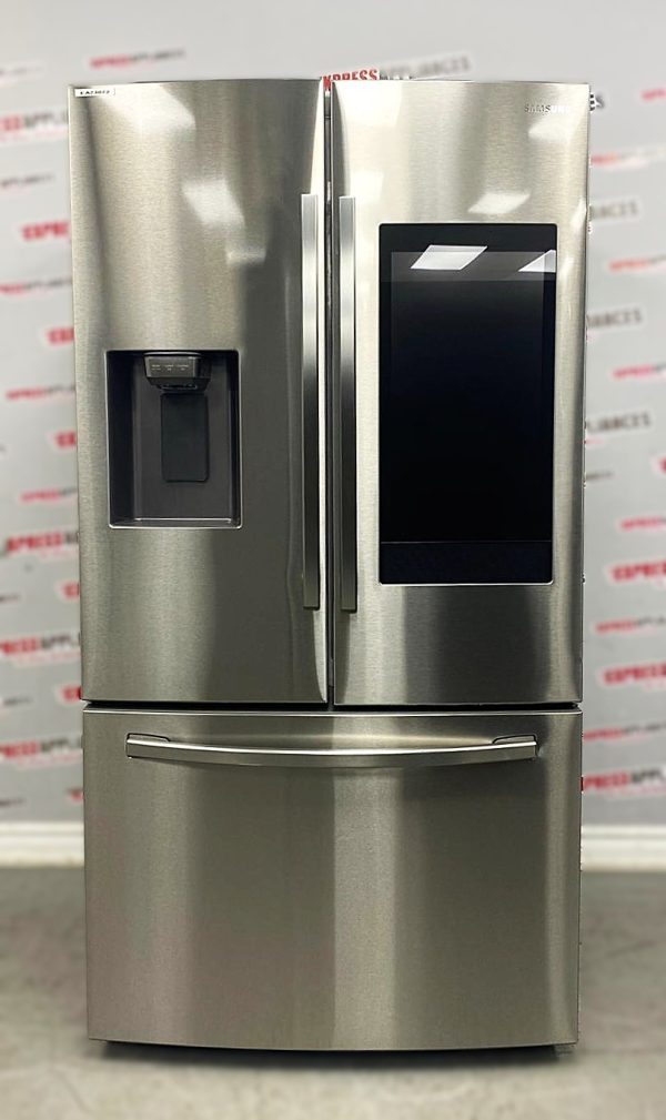 Used Samsung 36” French Door Refrigerator RF27T5501SR For Sale