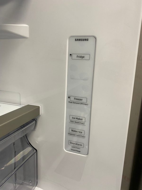 Used Samsung 36” French Door Refrigerator RF31CG7400SR For Sale