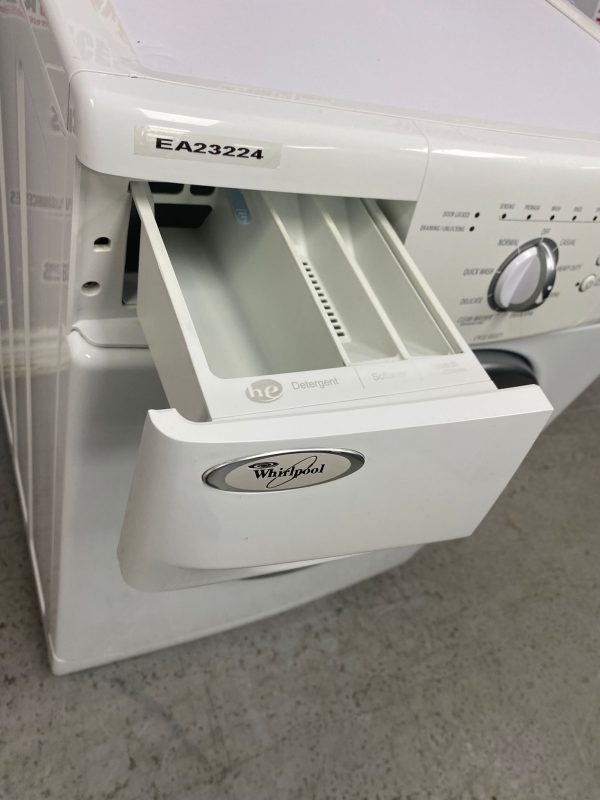 Used Whirlpool 24" Front Load Washing Machine WFC7500VW2 For Sale