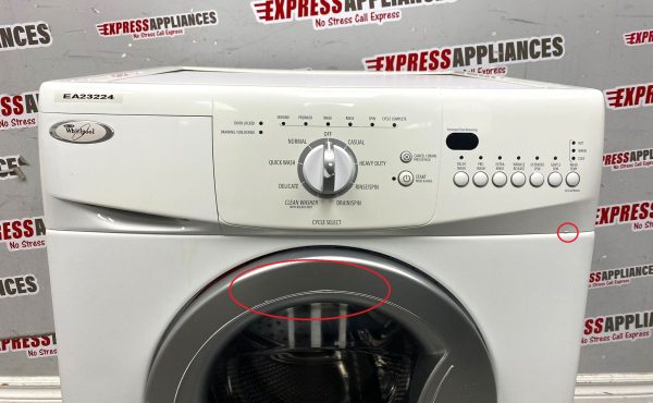 Used Whirlpool 24" Front Load Washing Machine WFC7500VW2 For Sale