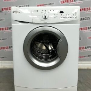 Used Whirlpool 24" Front Load Washing Machine WFC7500VW2 SKU: EA23711 For Sale