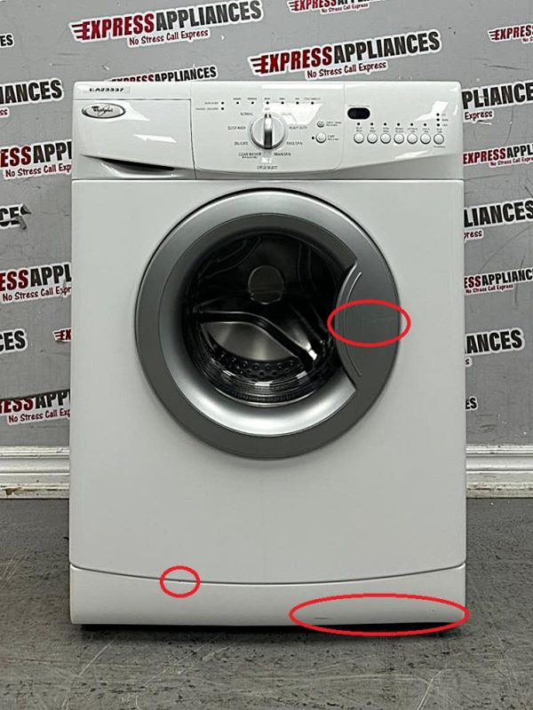 Used Whirlpool 24" Front Load Washing Machine WFC7500VW2 SKU: EA23337 For Sale