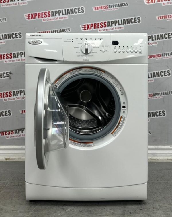 Used Whirlpool 24" Front Load Washing Machine WFC7500VW2 SKU: EA23337 For Sale