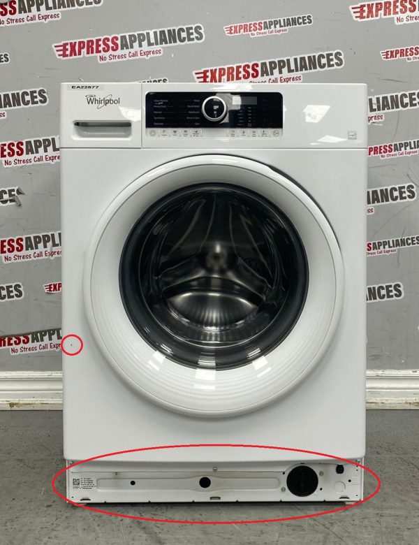 Used Whirlpool 24" Front Load Washing Machine WFW3090JW For Sale