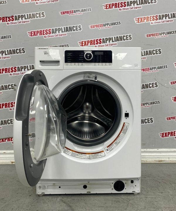 Used Whirlpool 24" Front Load Washing Machine WFW3090JW For Sale