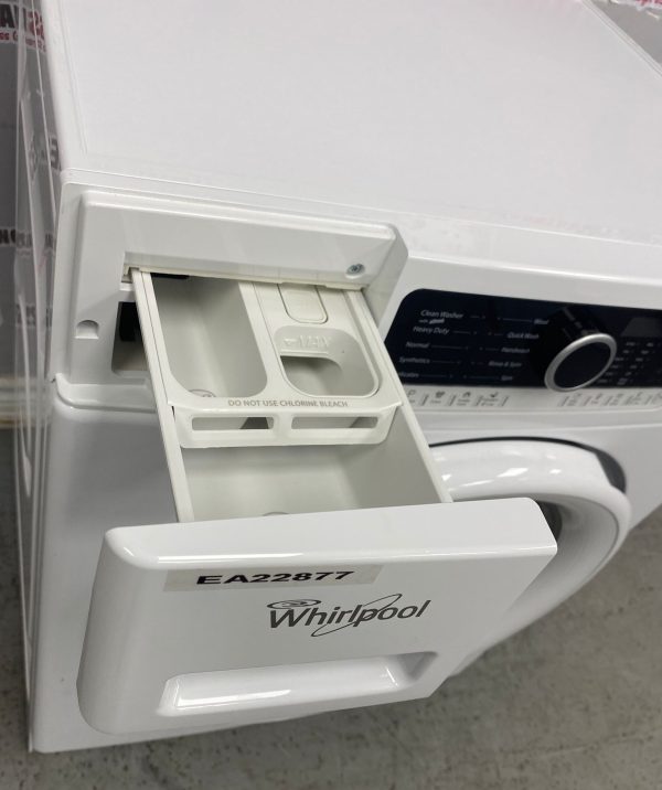 Used Whirlpool 24" Front Load Washing Machine WFW3090JW For Sale