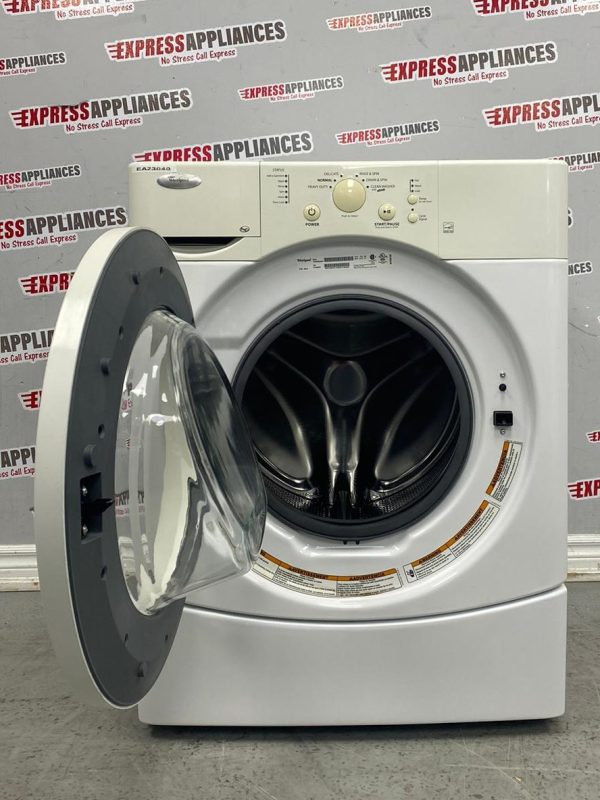 Used Whirlpool 27" Front Load Washing Machine YWFW9050XW01 For Sale