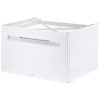 New Bosch 24” Laundry Pedestal WMZPW20W White (1)