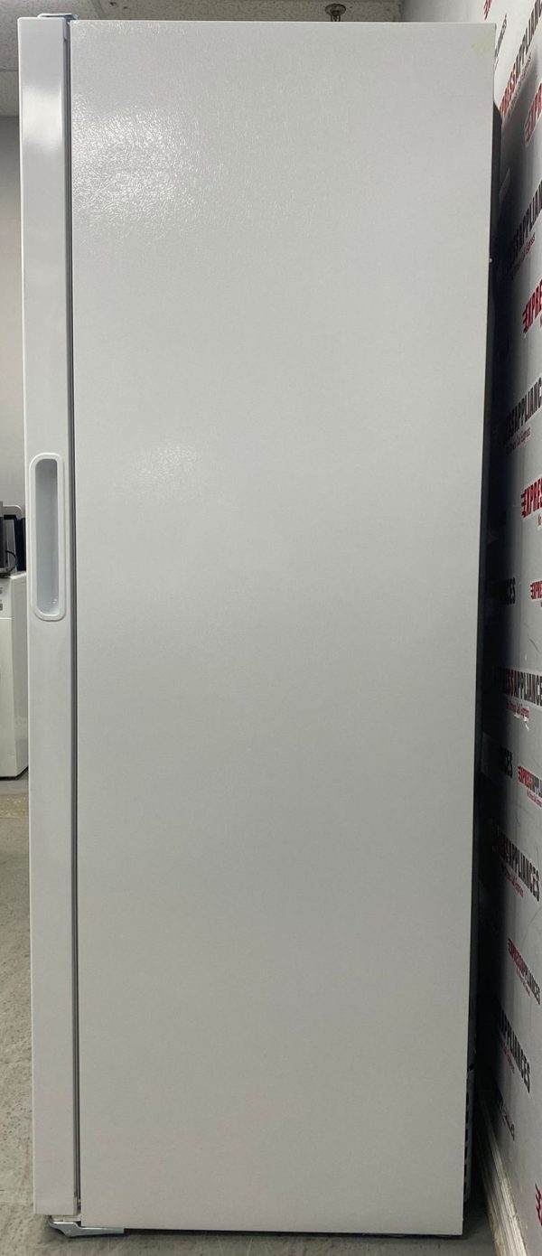 Open Box Frigidaire 33” Up Right Freezer FFUE2022AWR For Sale