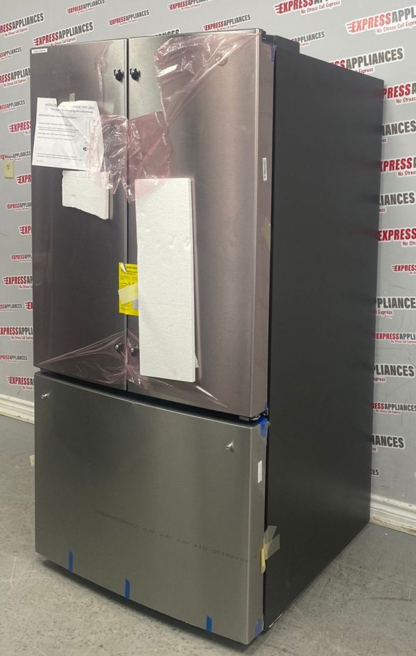 Open Box GE 36” French Door Refrigerator GNE27JYMXFFS For Sale