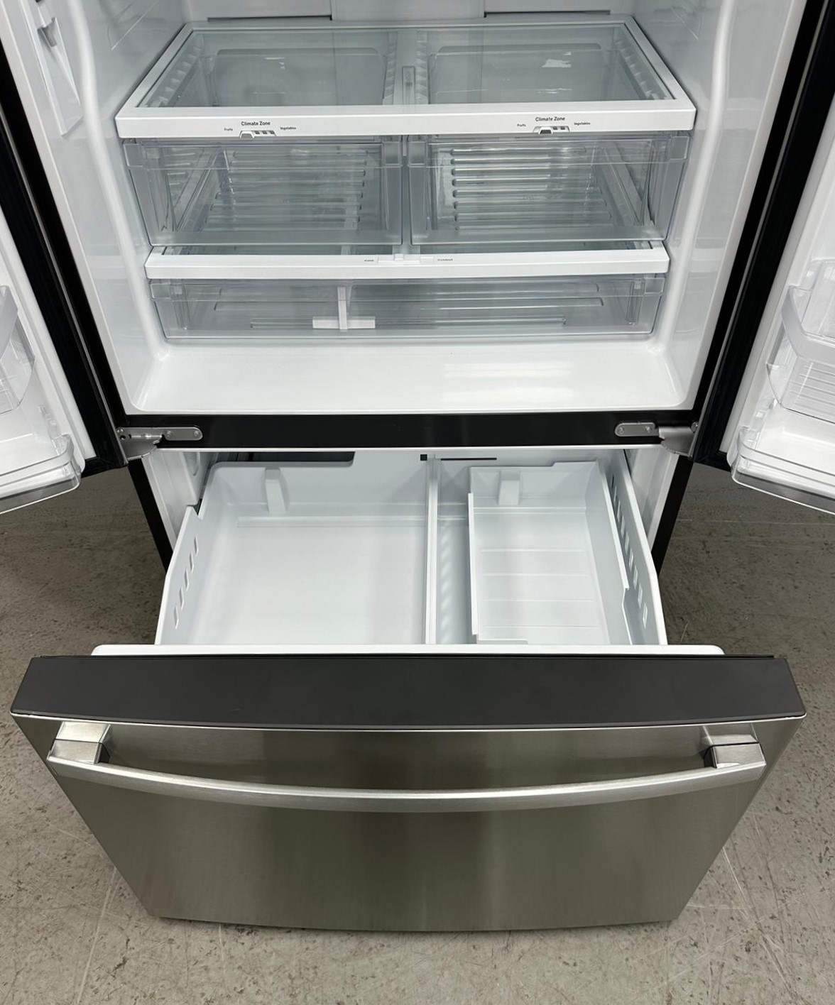 Open Box GE 36” French Door Fridge GNE27JYMXFFS For Sale