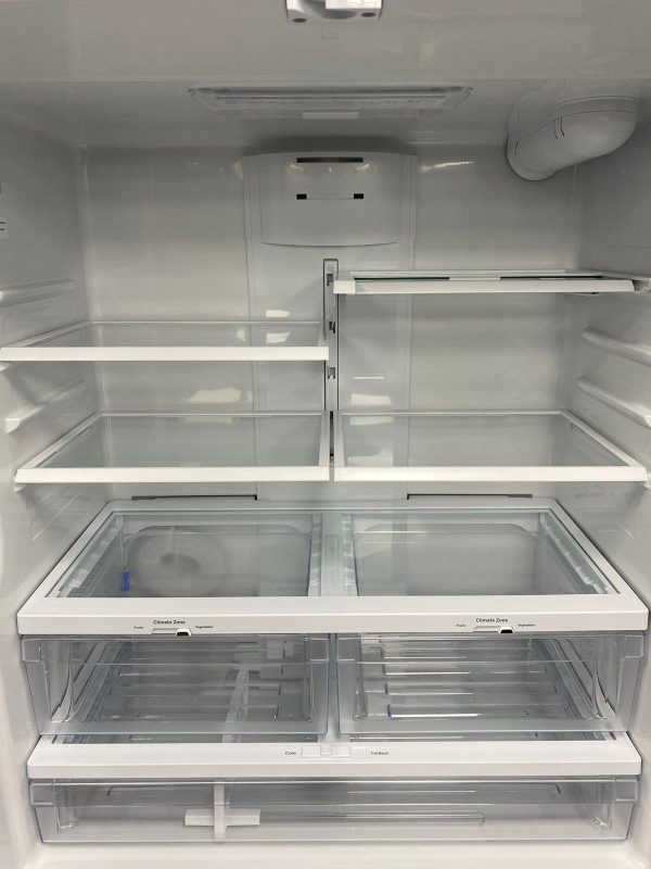 Open Box GE 36” French Door Refrigerator GWE22JYMBFFS For Sale