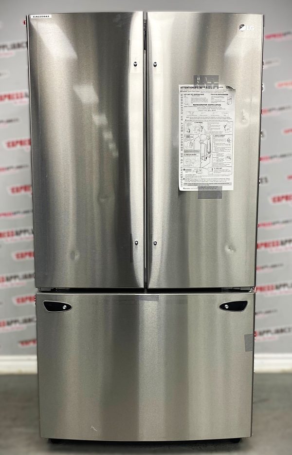 Open Box LG 36” French Door Refrigerator LRFCS29D6S/01 For Sale