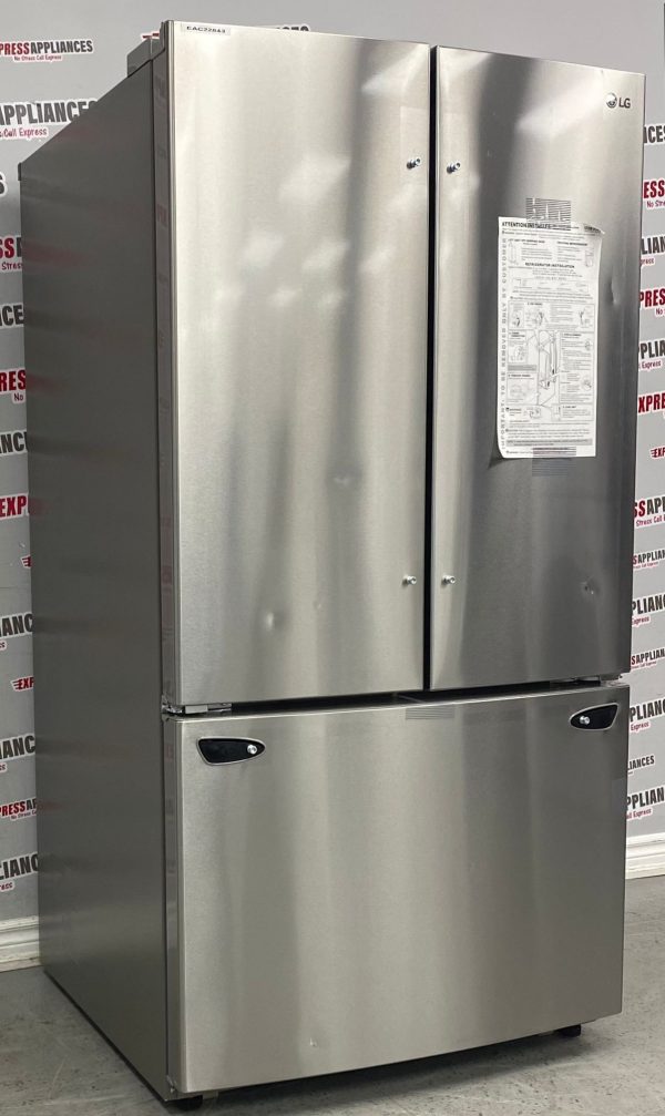 Open Box LG 36” French Door Refrigerator LRFCS29D6S/01 For Sale