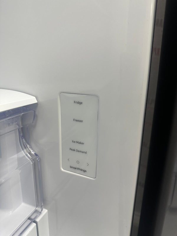 Open Box Samsung 30” French Door Refrigerator RF22A4111SG For Sale