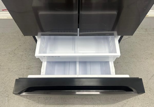 Open Box Samsung 30” French Door Refrigerator RF22A4111SG For Sale