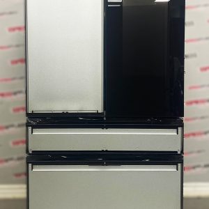 Open Box Samsung 36” French Door Panel Ready Refrigerator RF29BB89008MAC For Sale