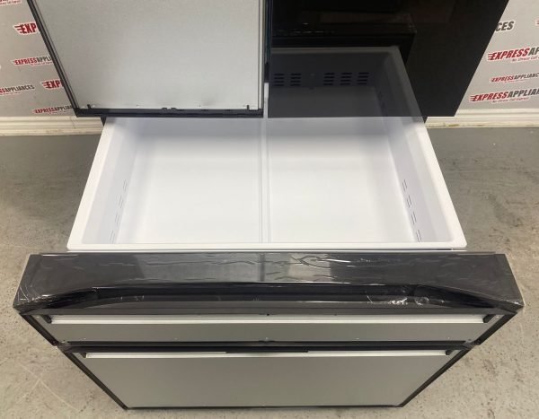 Open Box Samsung 36” French Door Panel Ready Refrigerator RF29BB89008MAC For Sale