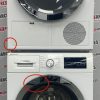 Used Bosch 24” Front Load Washer and Electric Ventless Dryer Stackable Set WAT28402UC WTG86402UC01 For Sale (10)