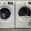 Used Bosch 24” Front Load Washer and Electric Ventless Dryer Stackable Set WAT28402UC WTG86402UC01 For Sale (14)