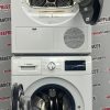 Used Bosch 24” Front Load Washer and Electric Ventless Dryer Stackable Set WAT28402UC WTG86402UC01 For Sale (3)