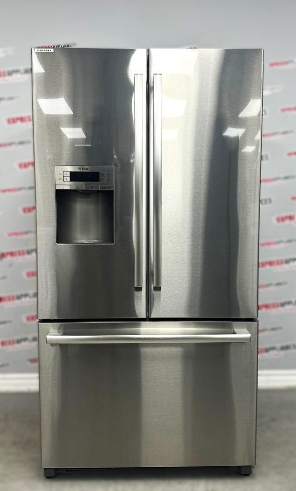 Used Bosch 36” French Door Refrigerator B26FT50SNS/01 For Sale