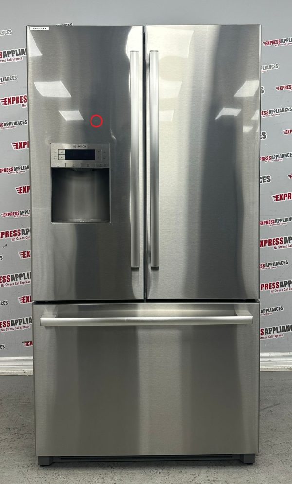 Used Bosch 36” French Door Refrigerator B26FT50SNS/01 For Sale